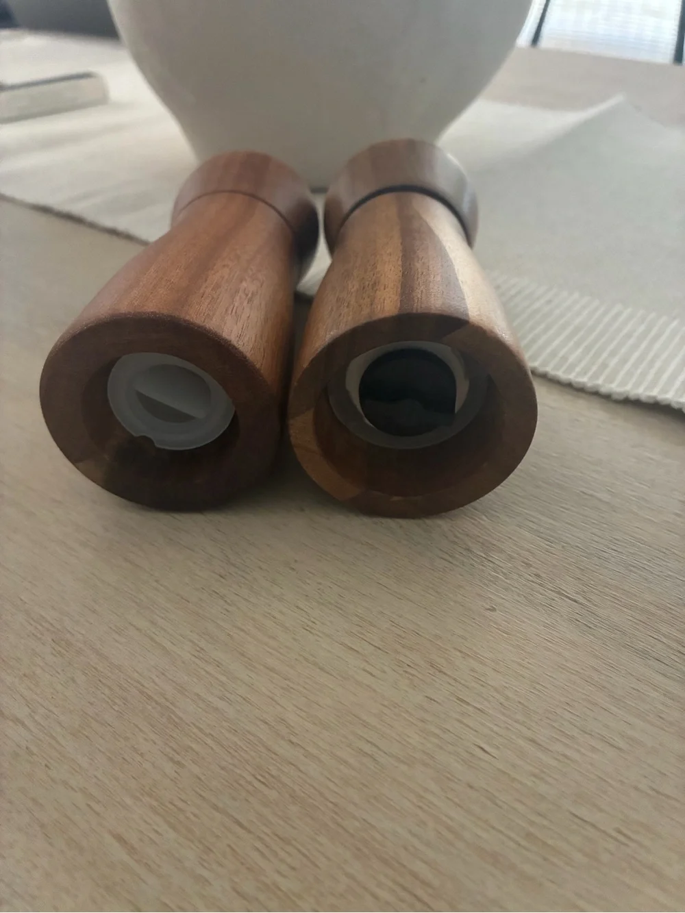 2pc Acacia Salt Shaker & Pepper Grinder Set- Threshold